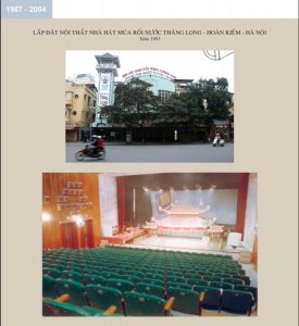 Lắp đặt nội thất nhà hát múa rối nước Thăng Long – Hoàn Kiếm – Hà Nội