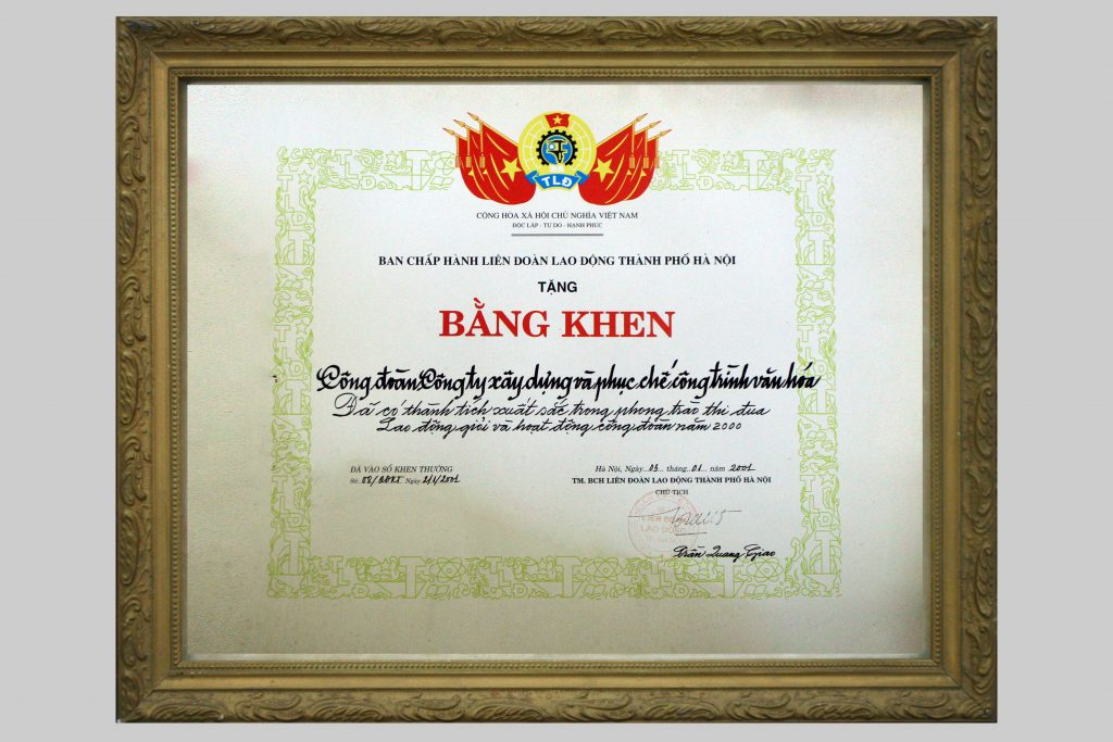 Xây dựng và phục chế công trình văn hóa