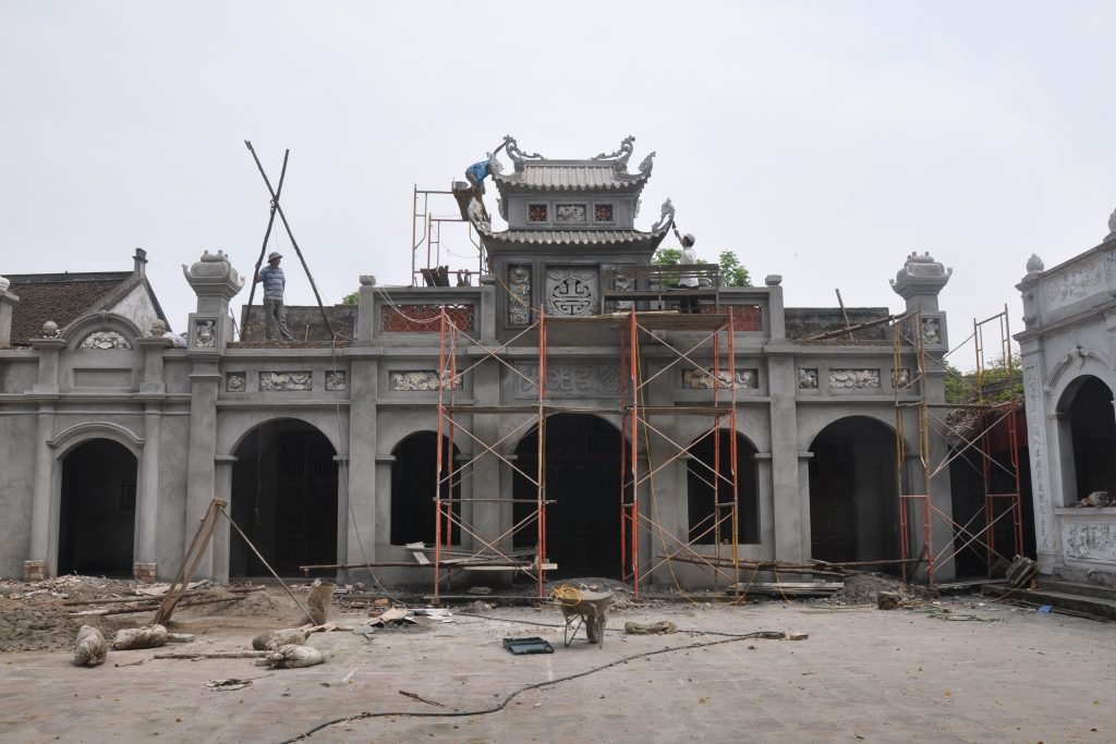 Xây dựng và phục chế công trình văn hóa