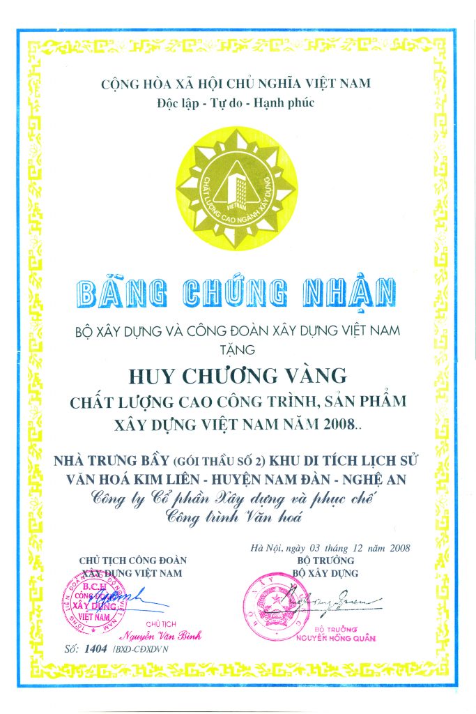 Xây dựng và phục chế công trình văn hóa