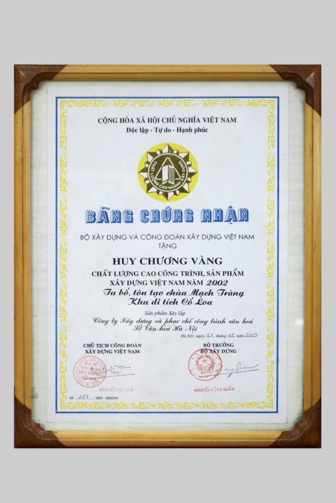 Xây dựng và phục chế công trình văn hóa