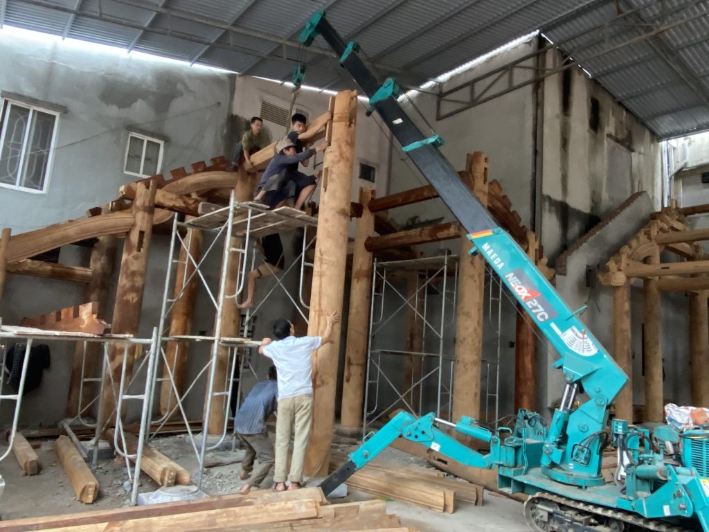 Xây dựng và phục chế công trình văn hóa